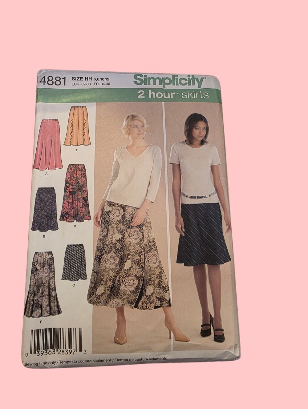 Vintage Simplicity Pattern 4881 Size HH 6-12